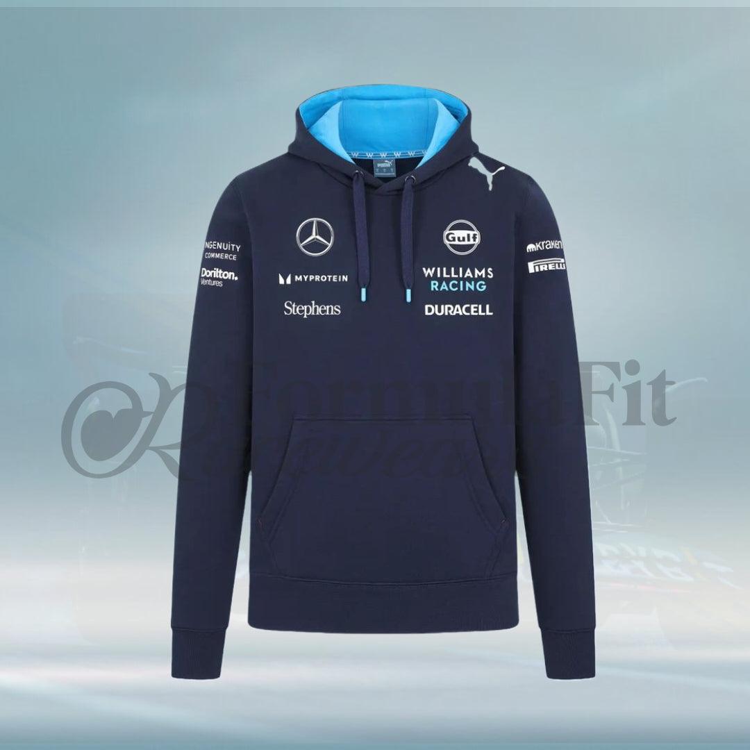 New 2024 Williams Racing F1 Team Hoodie - FormulaFit Raceweras