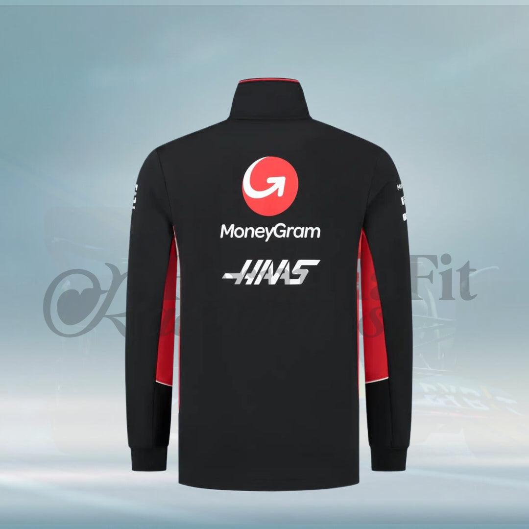 New Haas F1 Team 2024 Zip Hoodie - FormulaFit Raceweras