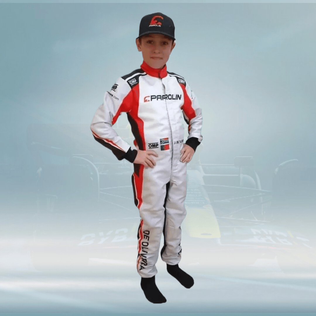 Parolin MotorSports Printed Go Kart Racing Suit - FormulaFit Raceweras