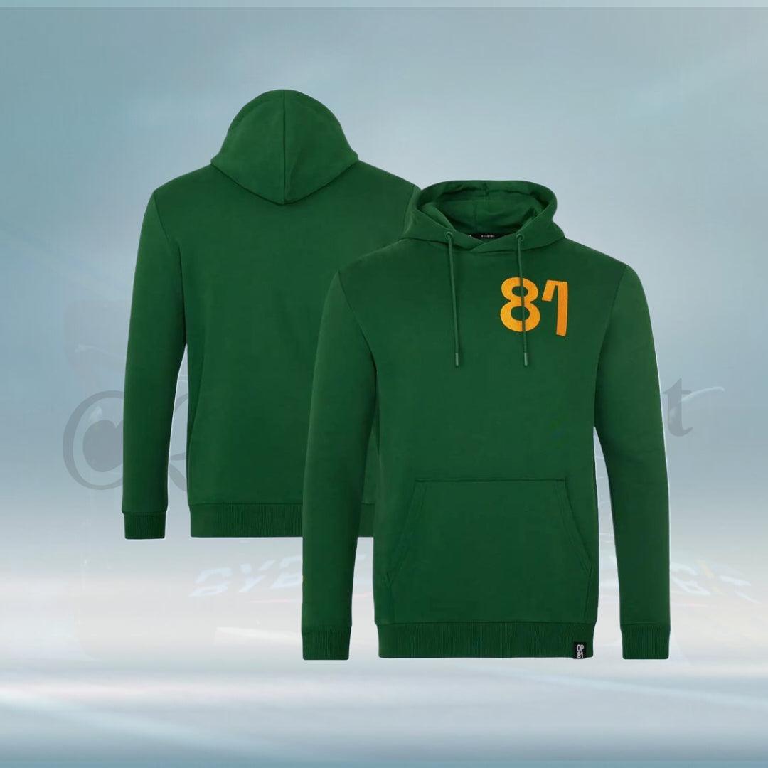 Oscar Piastri McLaren F1 Team Australia Special Edition Green Hoodie - FormulaFit Raceweras