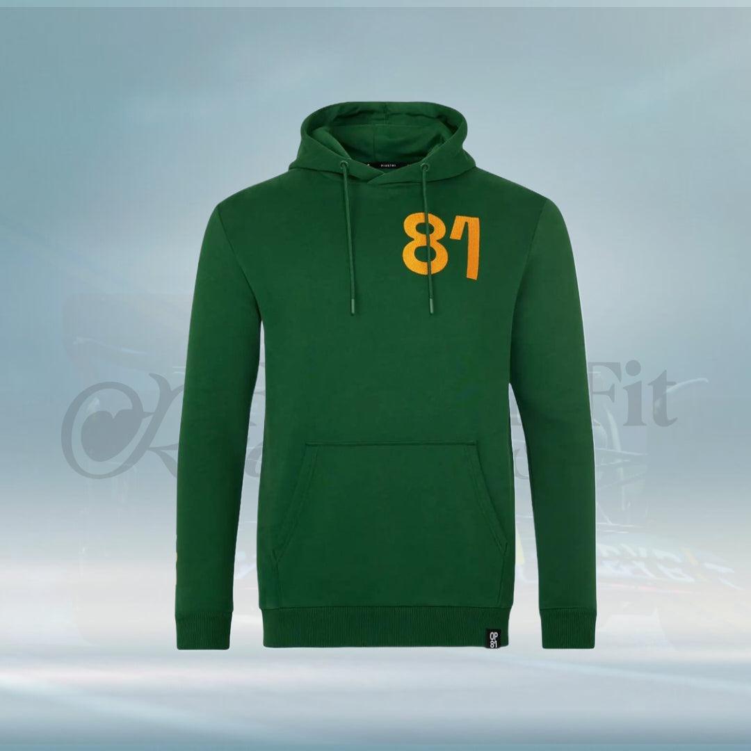 Oscar Piastri McLaren F1 Team Australia Special Edition Green Hoodie - FormulaFit Raceweras