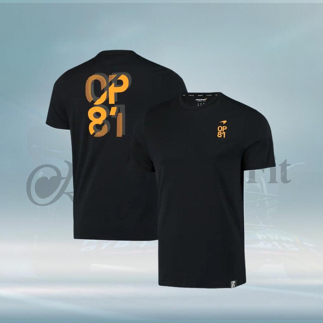 Oscar Piastri No 81 McLaren Formula 1 Team T-shirt - FormulaFit Raceweras