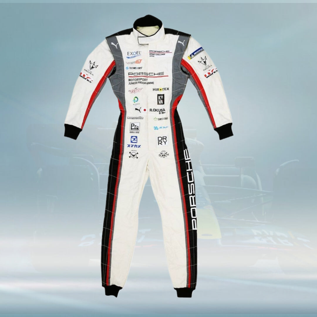 Porsche Motorsports Junior Program Riki Ogusa PUMA Racing Suit