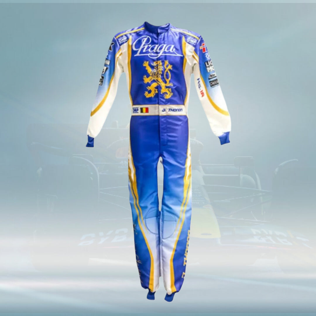 Praga Go Kart Racing Suit Sublimation Printed