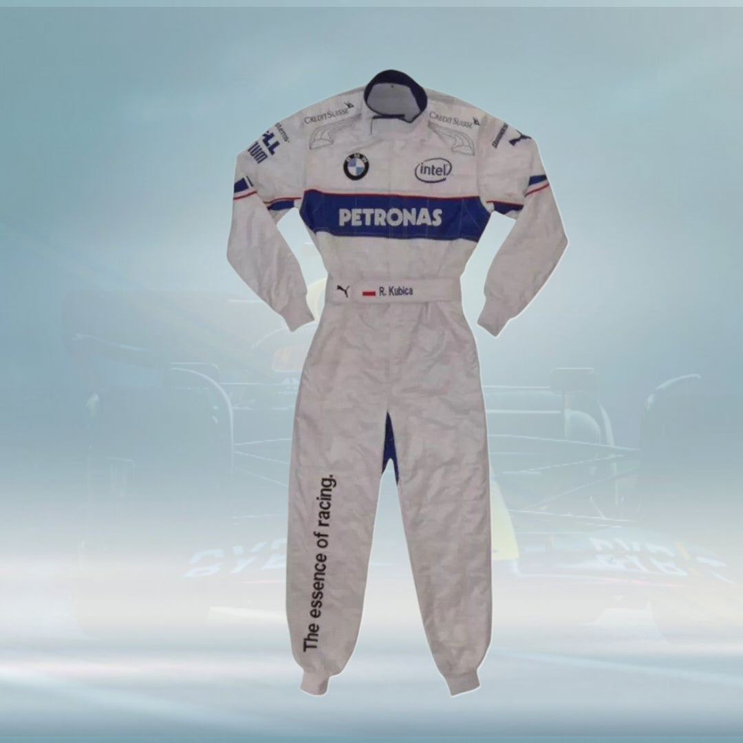 Robert Kubica BMW 2008 Replica Racing Suit Embriodery