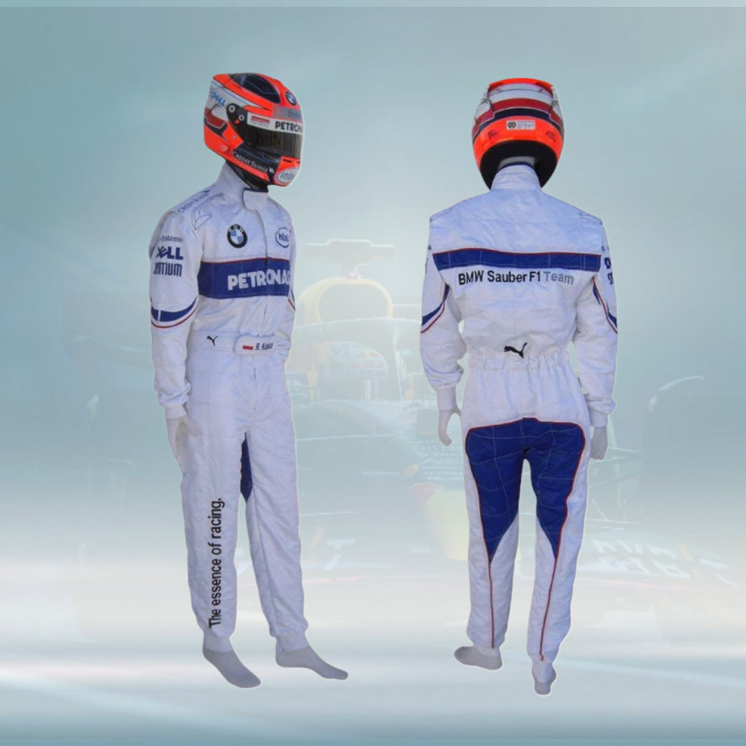 Robert Kubica BMW 2008 Replica Racing Suit Embriodery