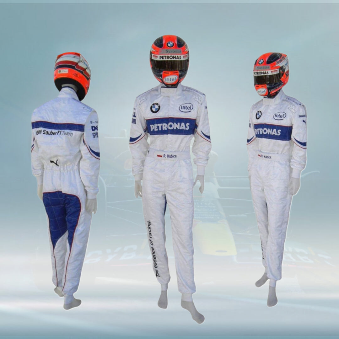 Robert Kubica BMW 2008 Replica Racing Suit Embriodery
