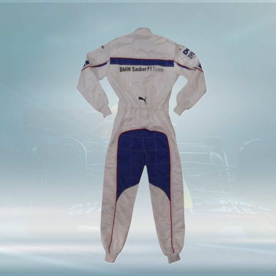 Robert Kubica BMW 2008 Replica Racing Suit Embriodery