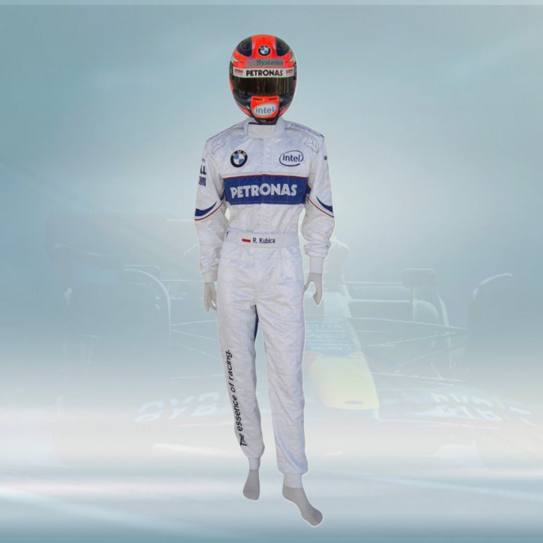 Robert Kubica BMW 2008 Replica Racing Suit Embriodery
