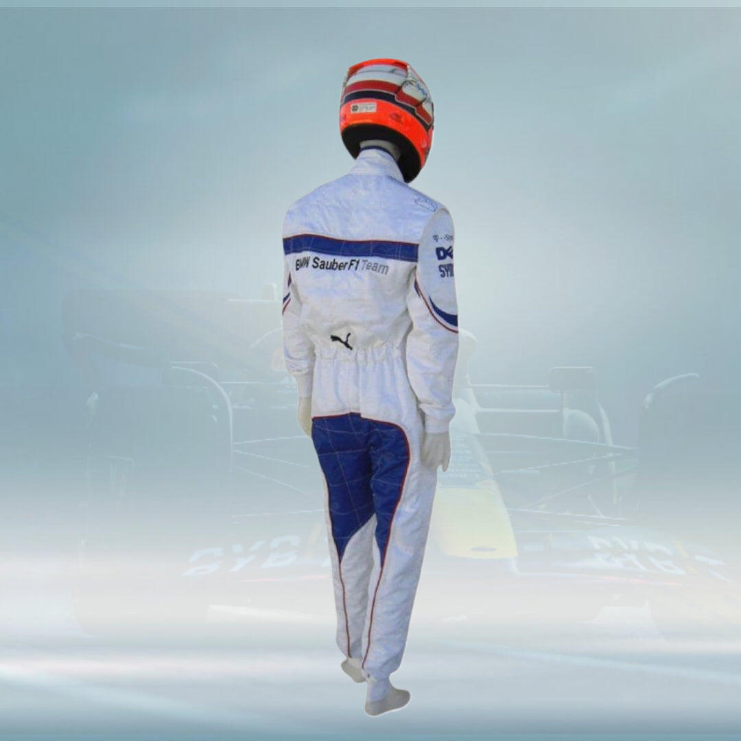 Robert Kubica BMW 2008 Replica Racing Suit Embriodery