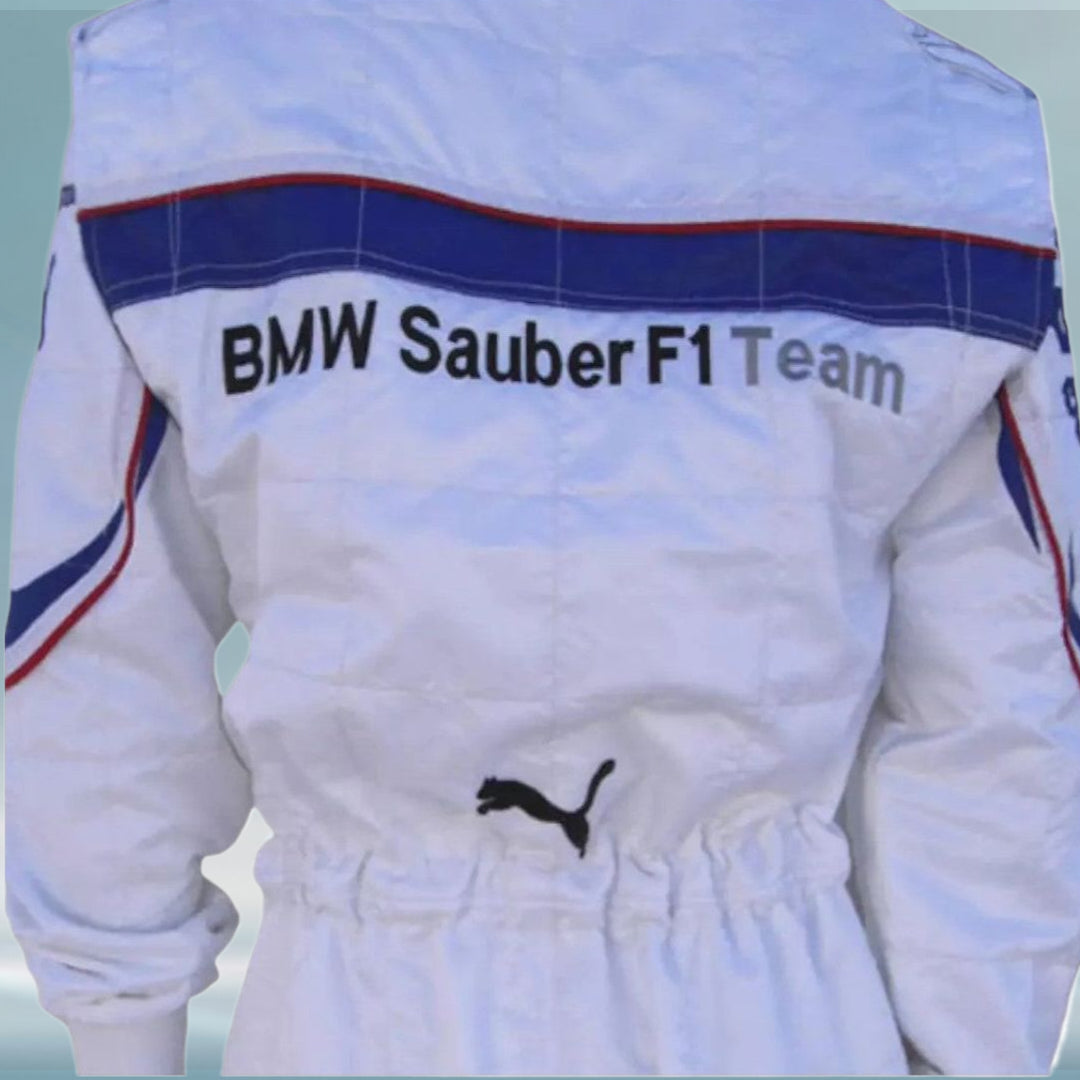 Robert Kubica BMW 2008 Replica Racing Suit Embriodery