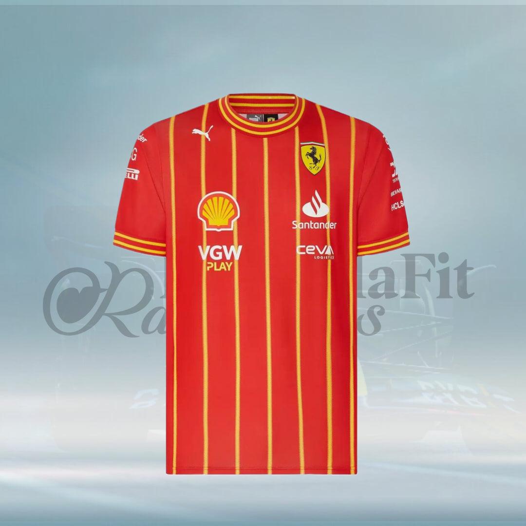 Sainz Puma Football Shirt for Scuderia Ferrari - Austrian Special Edition - FormulaFit Raceweras