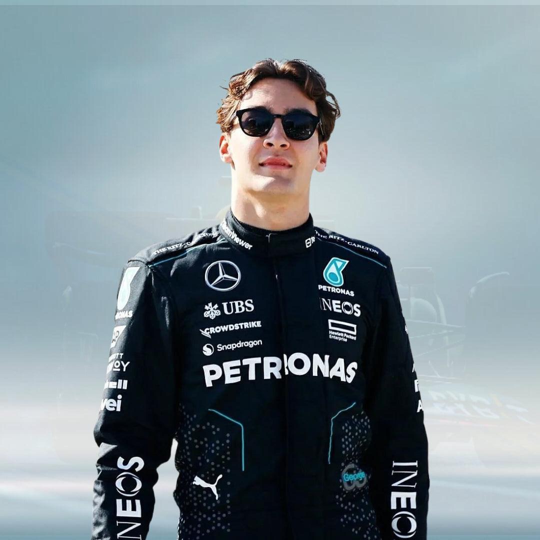 2024 George Russell Mercedes AMG F1 Team Race Suit - FormulaFit Raceweras