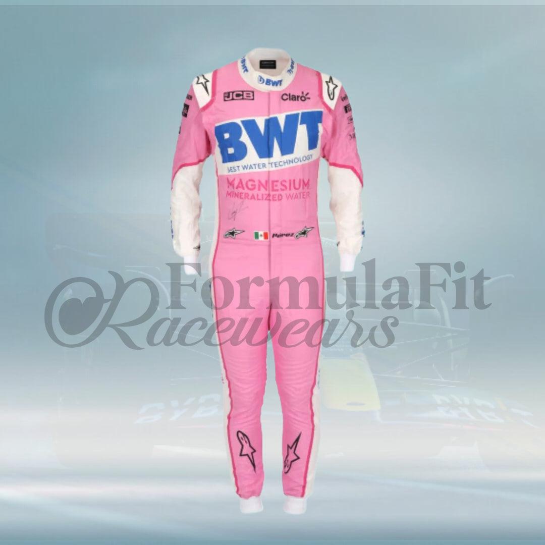 Sergio Perez 2020 BWT F1 Team Racing Suit - FormulaFit Raceweras