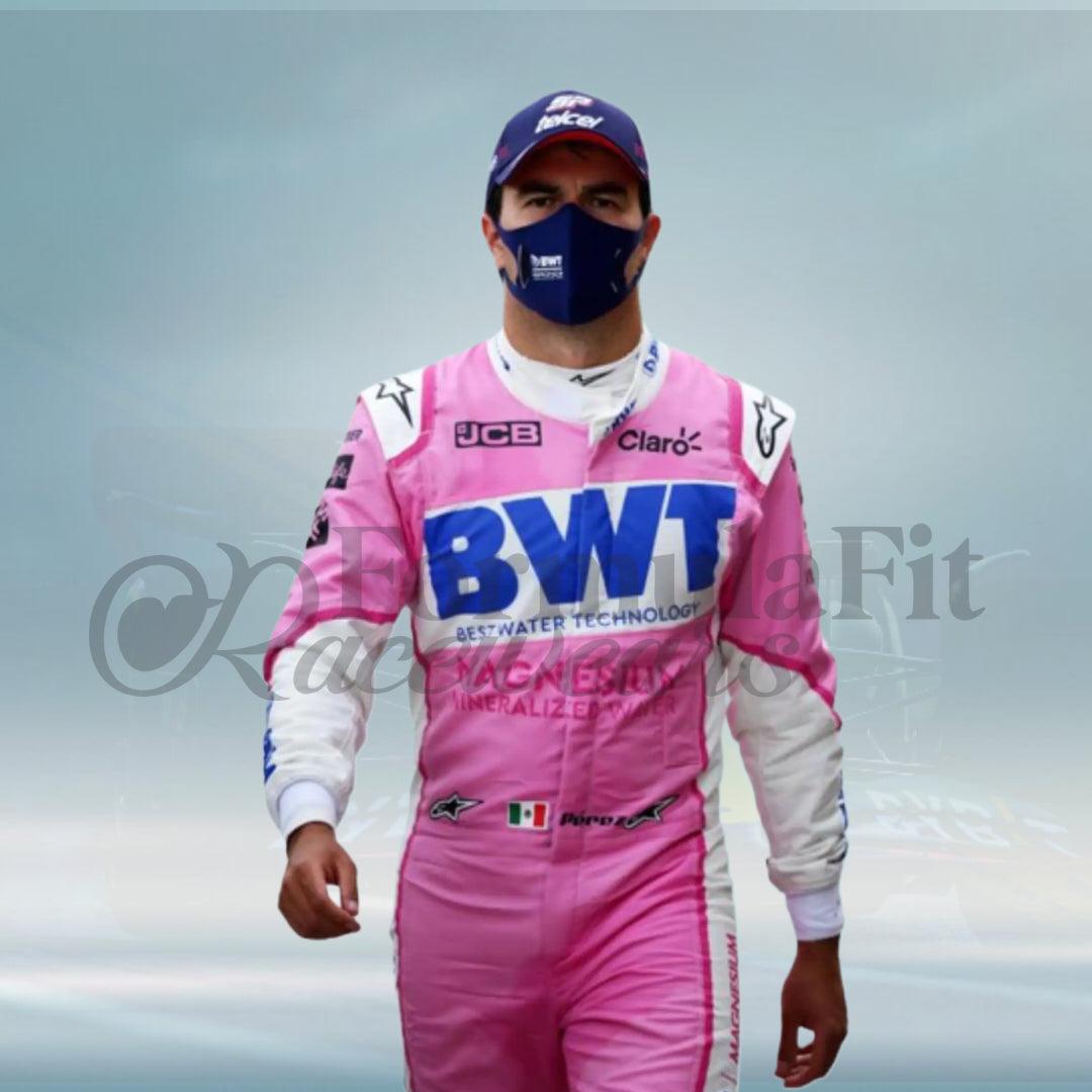 Sergio Perez 2020 BWT F1 Team Racing Suit - FormulaFit Raceweras