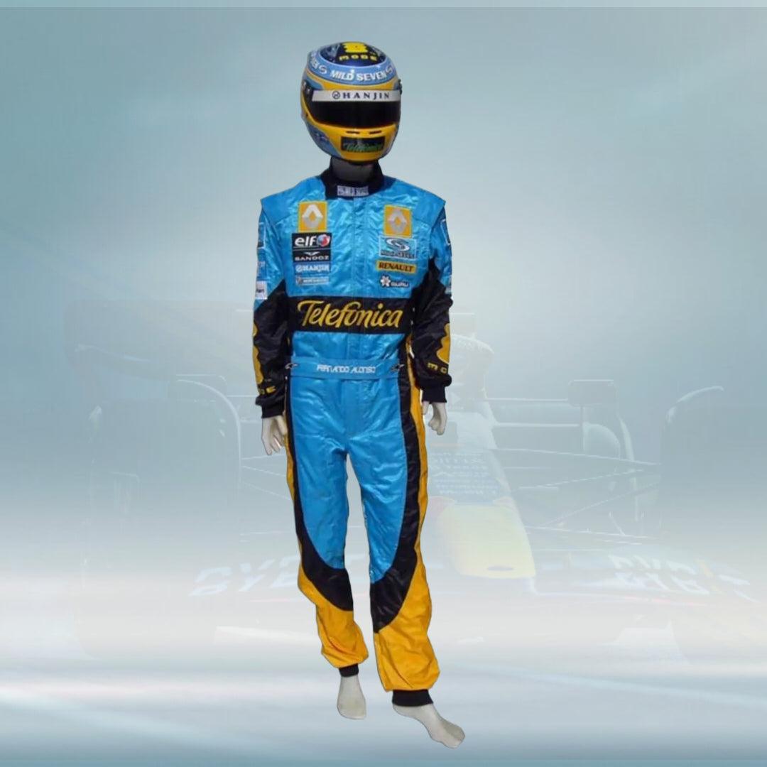 Fernando Alonso 2006 F1 Embroidery Race Suit Renault F1 - FormulaFit Raceweras