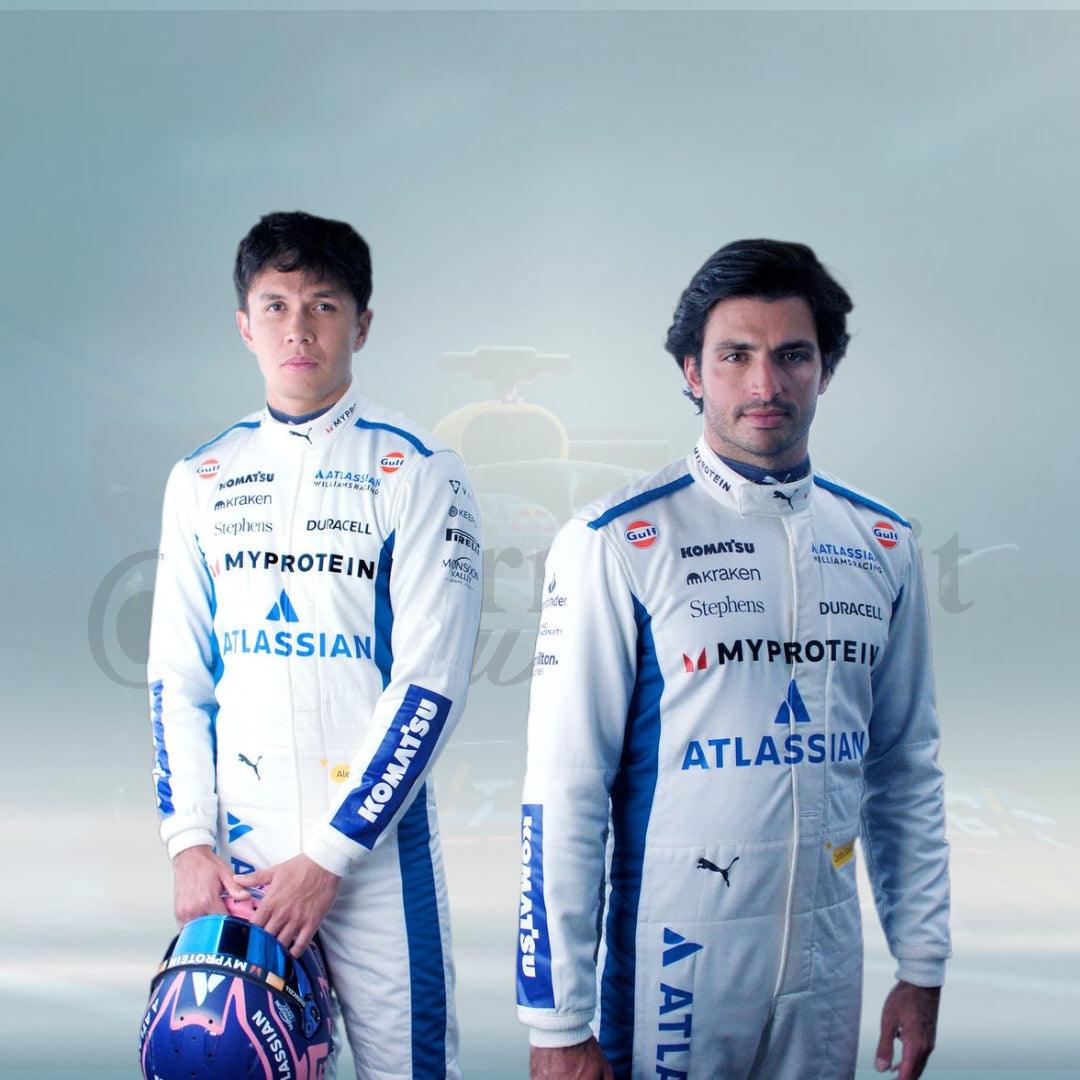 2025 Alexander Albon Williams Racing F1 Suit - FormulaFit Raceweras
