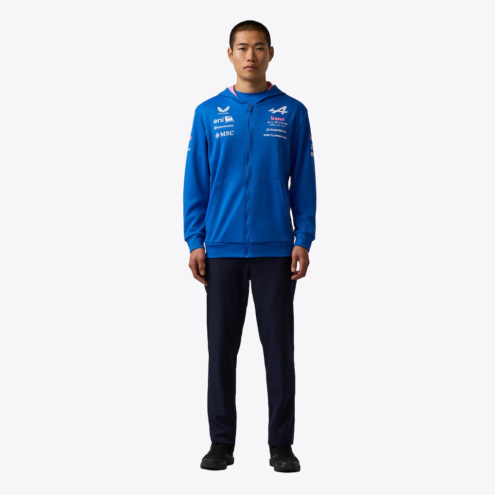 Alpine F1 Team 2026 Full Zip Hoodie - Unisex