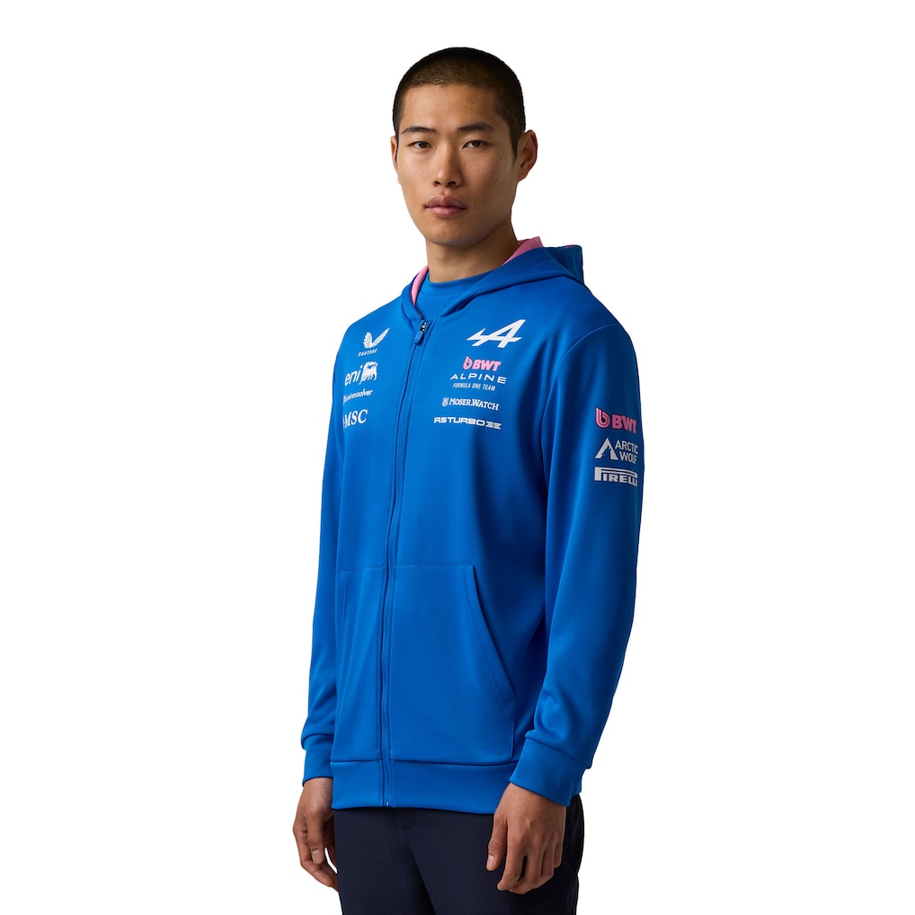 Alpine F1 Team 2026 Full Zip Hoodie - Unisex 5X-Large Women