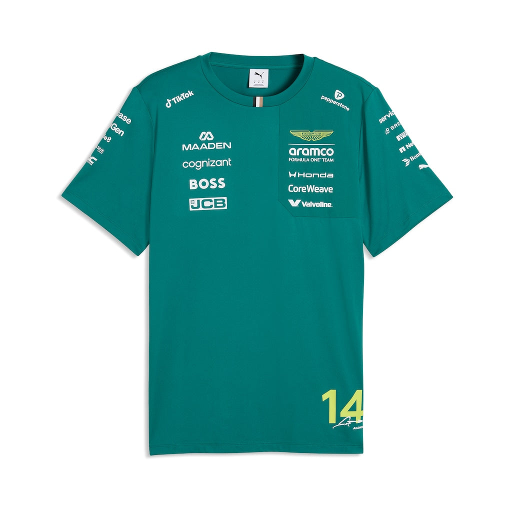 Aston Martin F1 Aramco Cognizant F1 2026 Fernando Alonso Team Driver T-Shirt