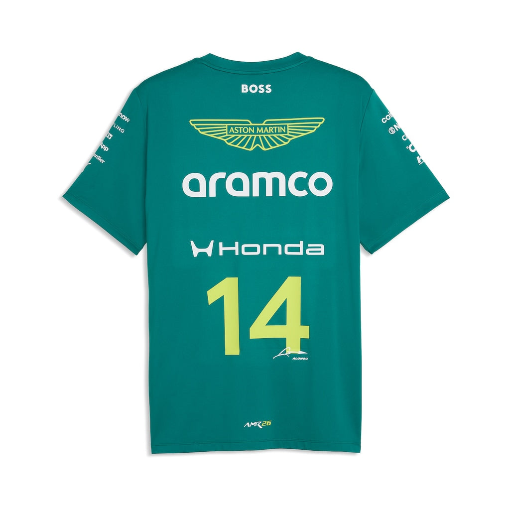 Aston Martin F1 Aramco Cognizant F1 2026 Fernando Alonso Team Driver T-Shirt
