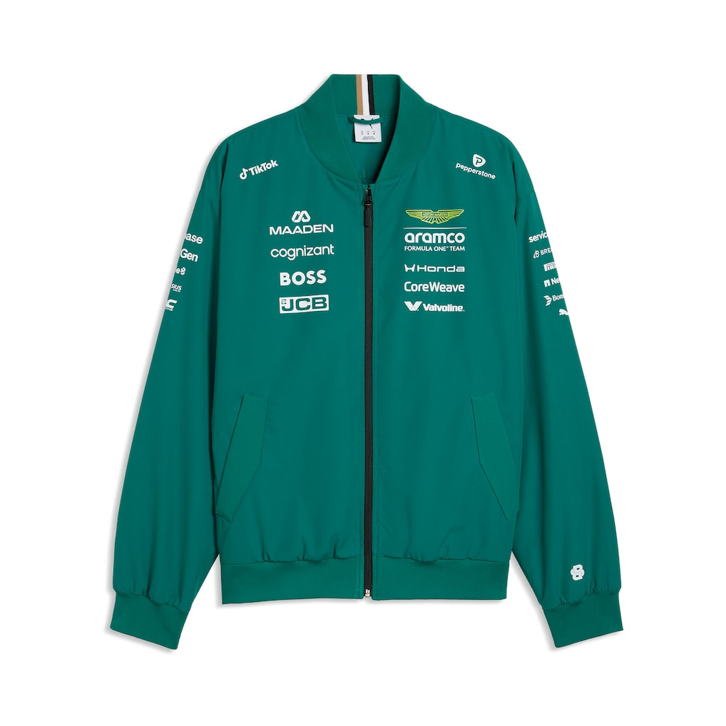 Aston Martin F1 Aramco Cognizant F1 2026 Team Bomber Jacket