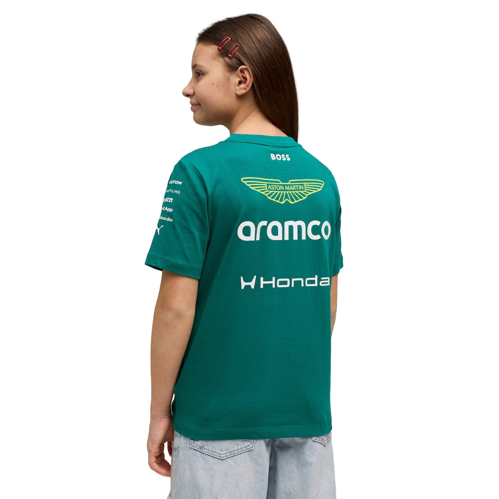 Aston Martin F1 Aramco Cognizant F1 2026 Team T-Shirt - Kids