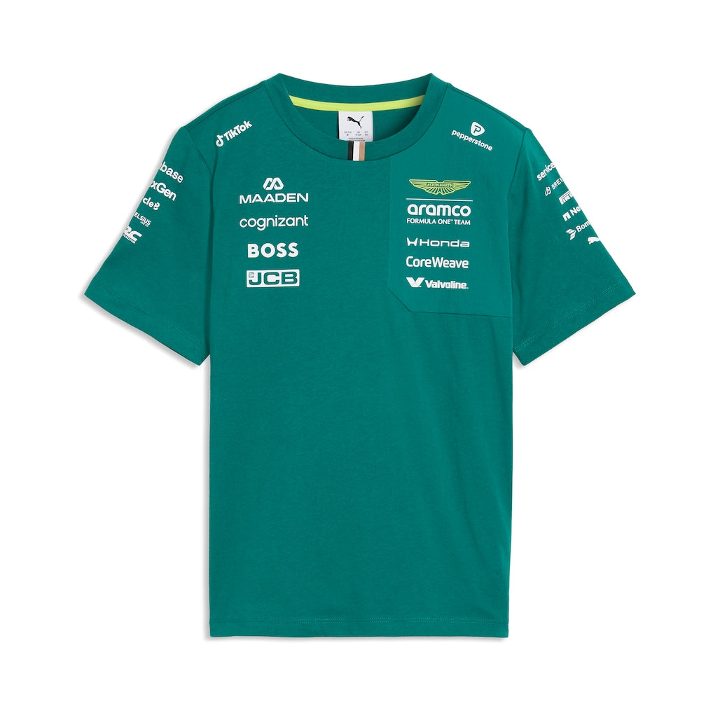 Aston Martin F1 Aramco Cognizant F1 2026 Team T-Shirt - Kids