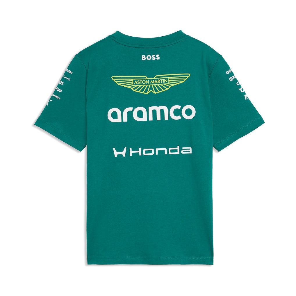 Aston Martin F1 Aramco Cognizant F1 2026 Team T-Shirt - Kids