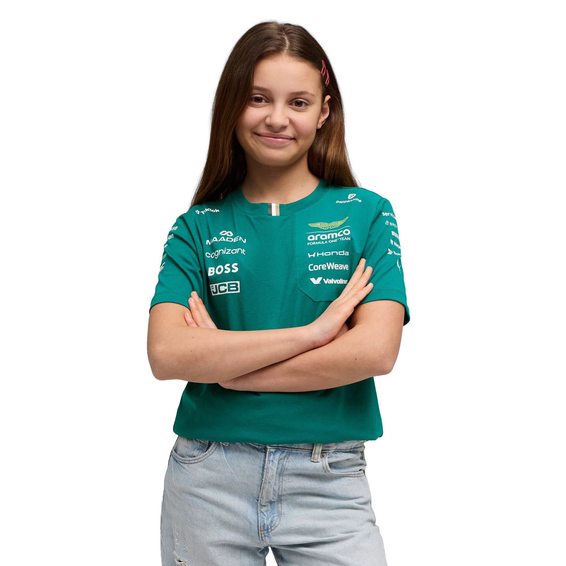 Aston Martin F1 Aramco Cognizant F1 2026 Team T-Shirt - Kids