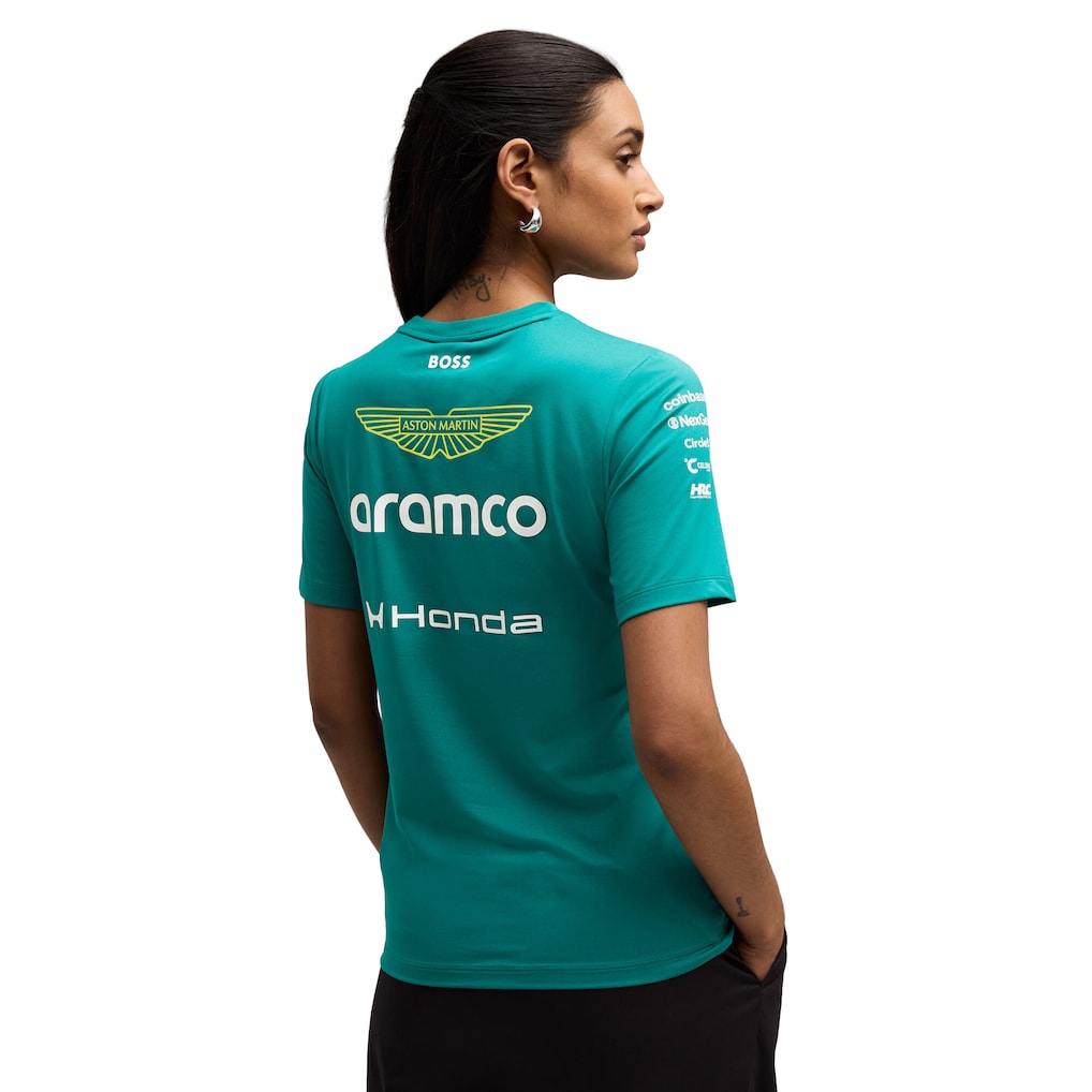 Aston Martin F1 Aramco Cognizant F1 2026 Team T-Shirt - Womens