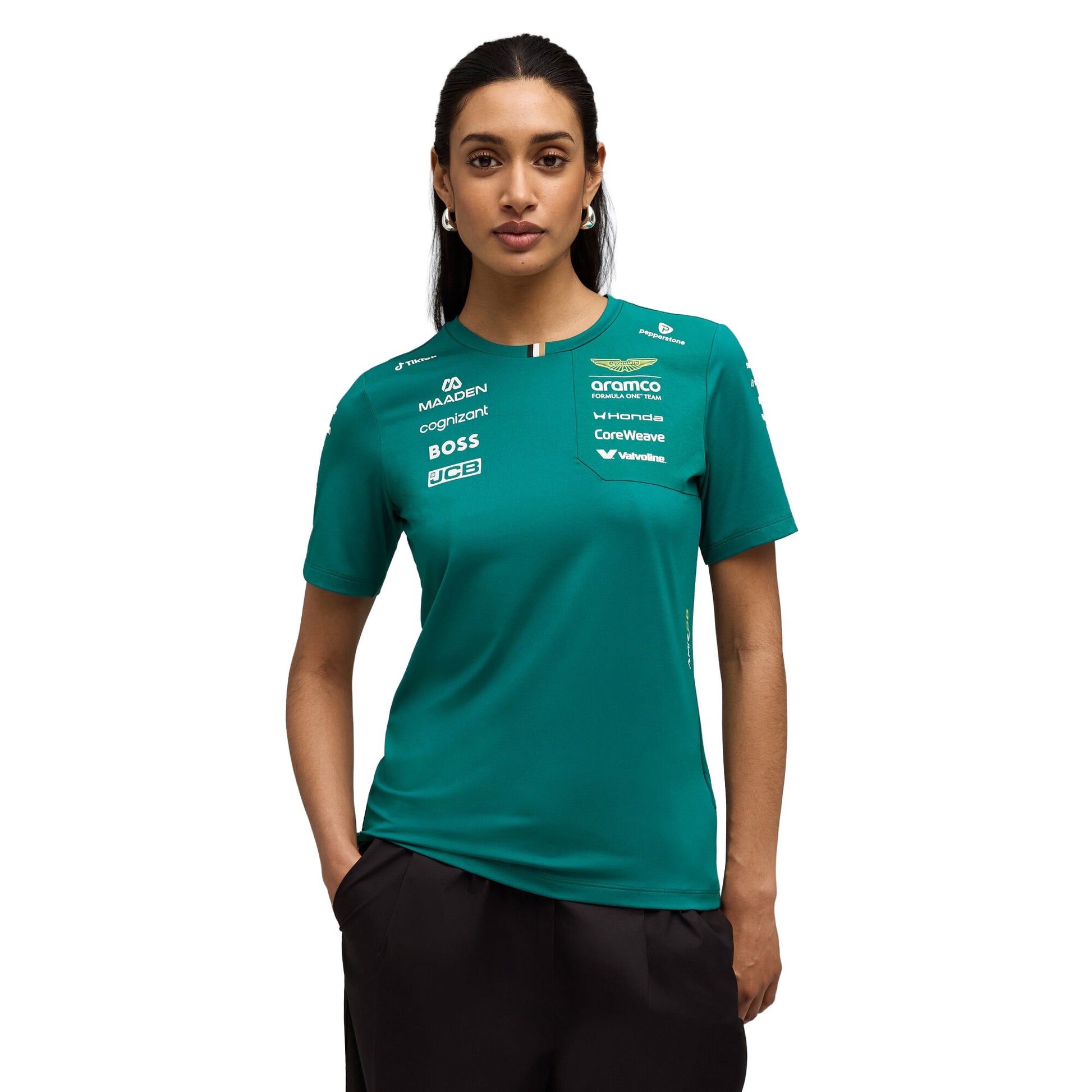 Aston Martin F1 Aramco Cognizant F1 2026 Team T-Shirt - Womens