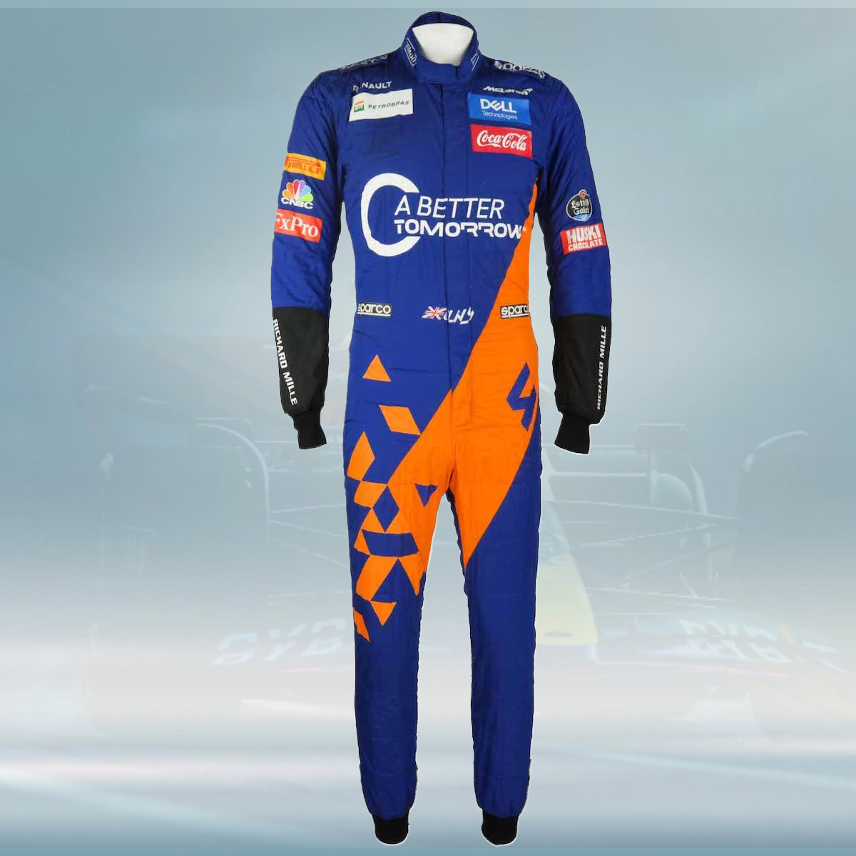 2019 Lando Norris Rookie Season Race McLaren F1 Suit