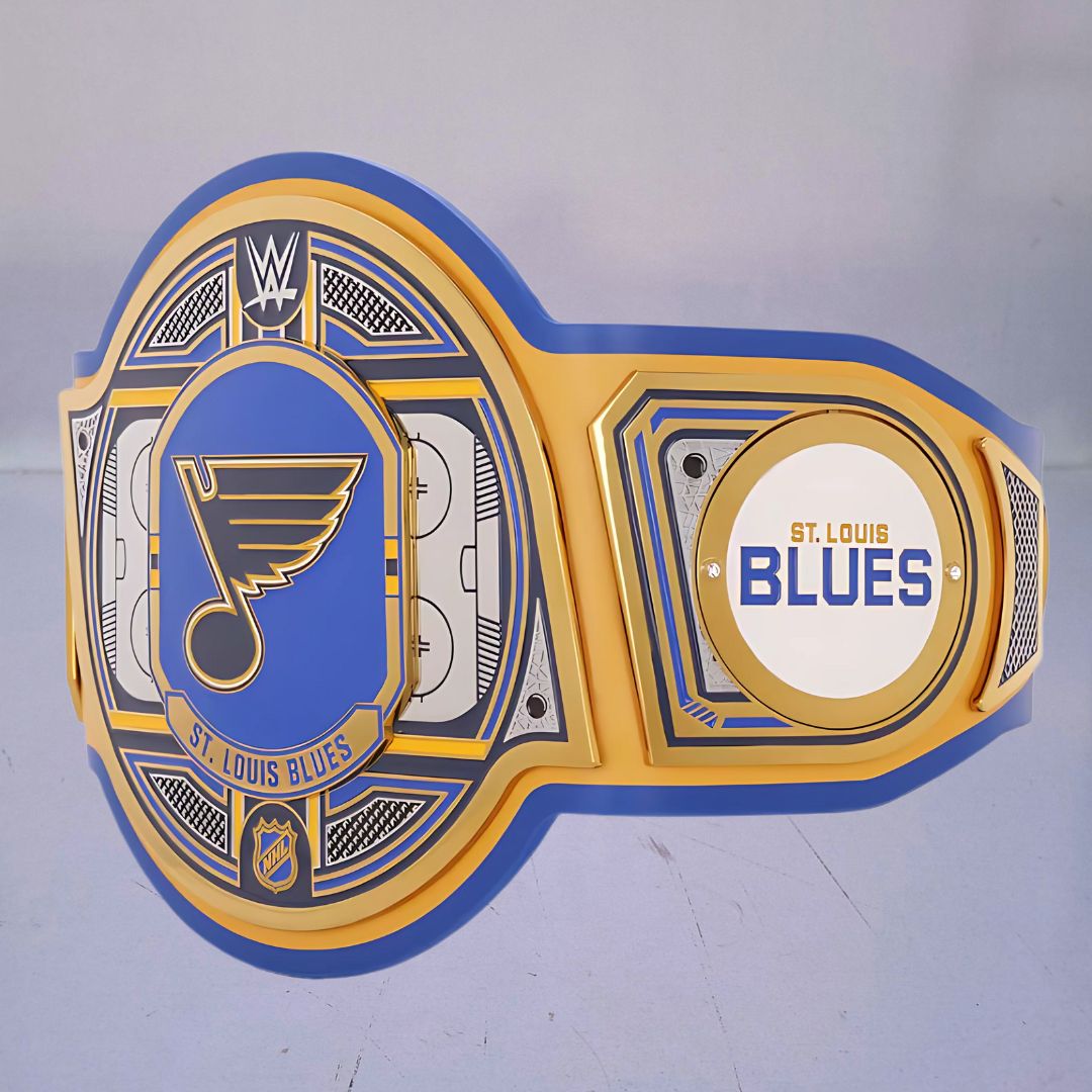 WWE St. Louis Blues NHL Belt - Legacy Championship Title