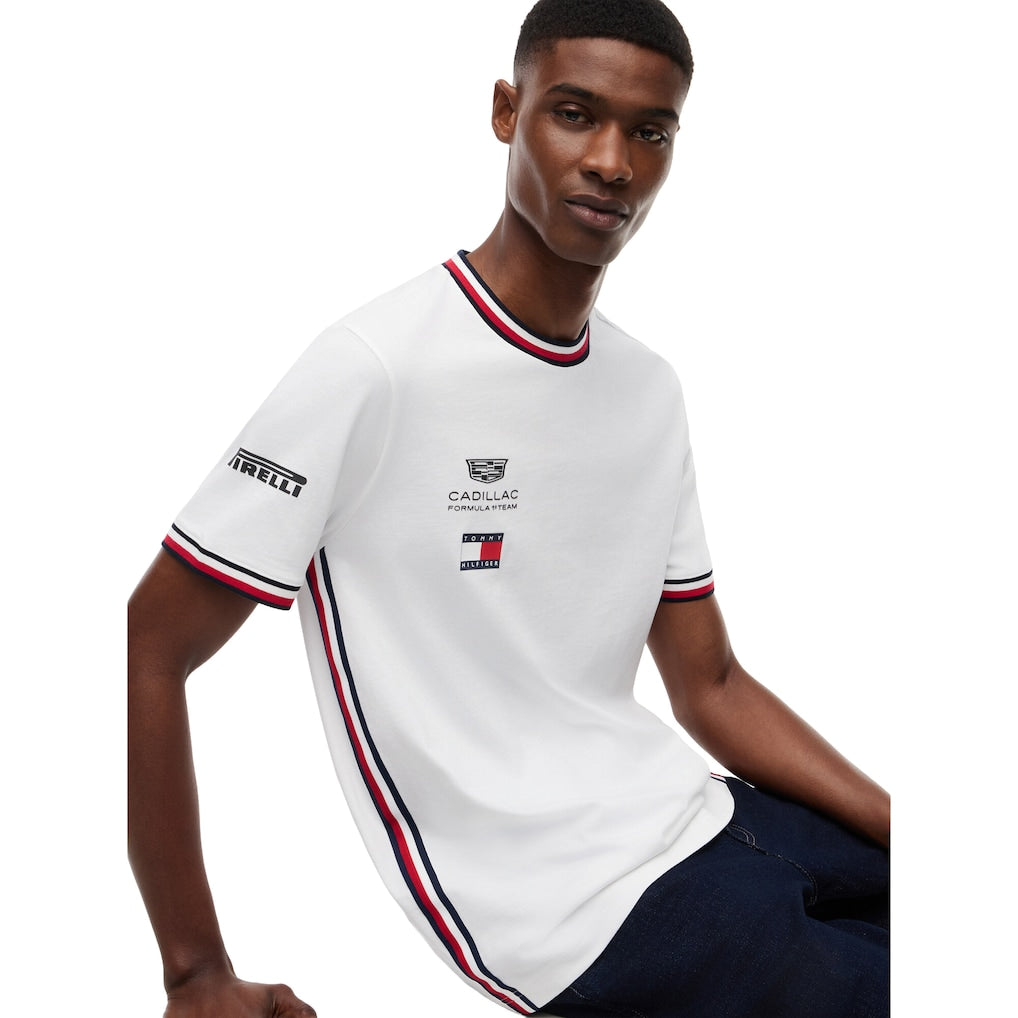 Cadillac Tommy Hilfiger 2026 Valtteri Bottas 77 Team T-Shirt - White