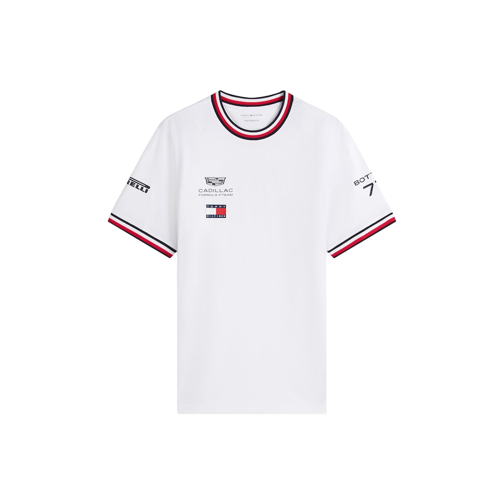 Cadillac Tommy Hilfiger 2026 Valtteri Bottas 77 Team T-Shirt - White