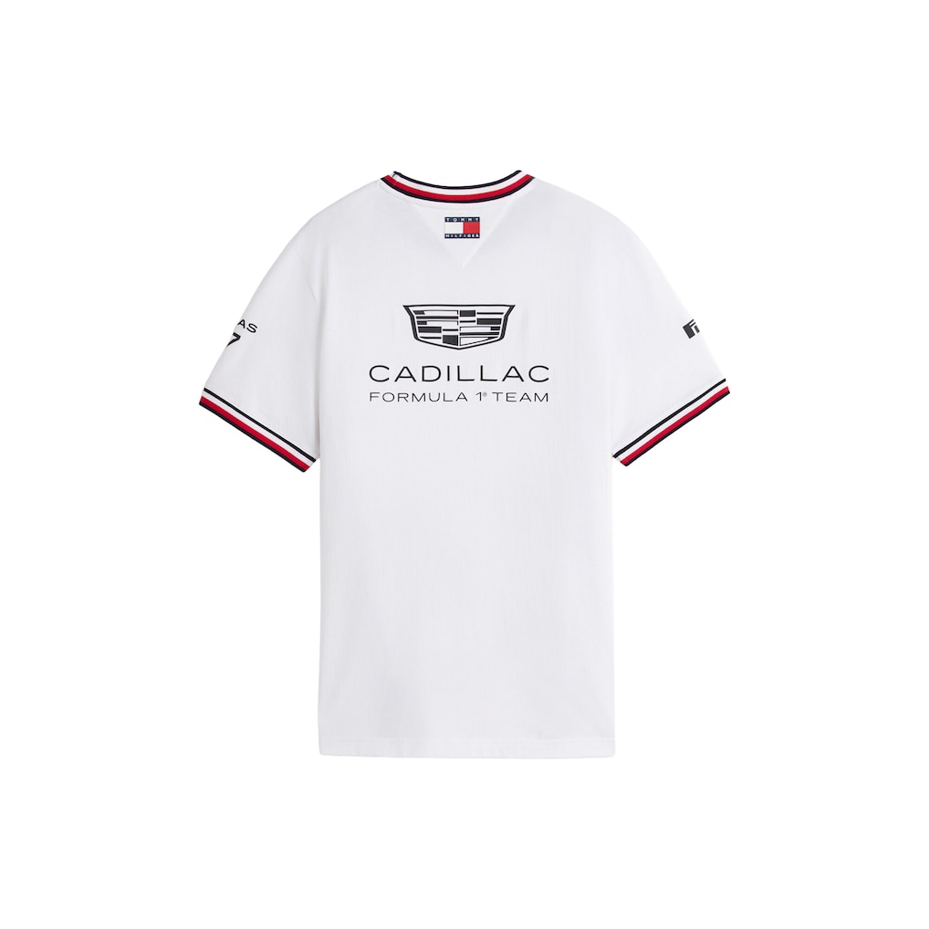Cadillac Tommy Hilfiger 2026 Valtteri Bottas 77 Team T-Shirt - White