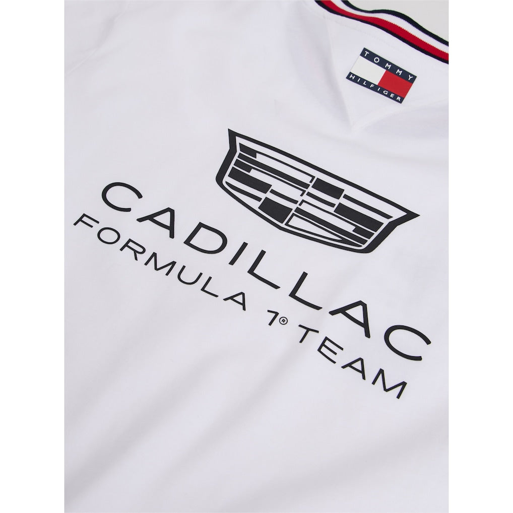 Cadillac Tommy Hilfiger 2026 Valtteri Bottas 77 Team T-Shirt - White