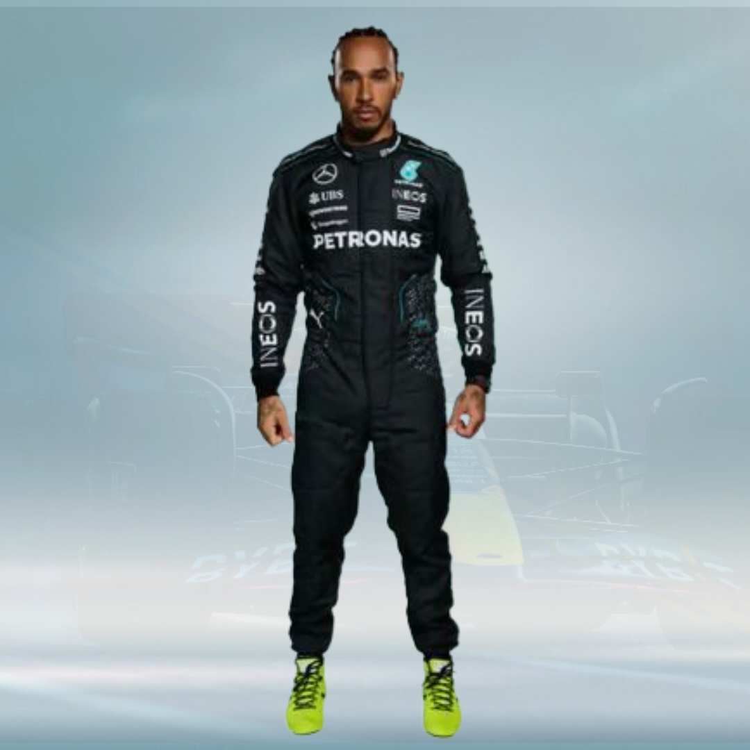 Lewis Hamilton 2024 Mercedes AMG F1 Racing Suit