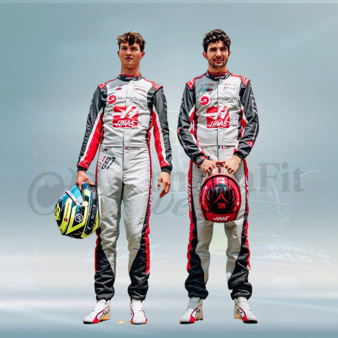 2025 Esteban Ocon Haas Team F1 Race Suit Canadian GP