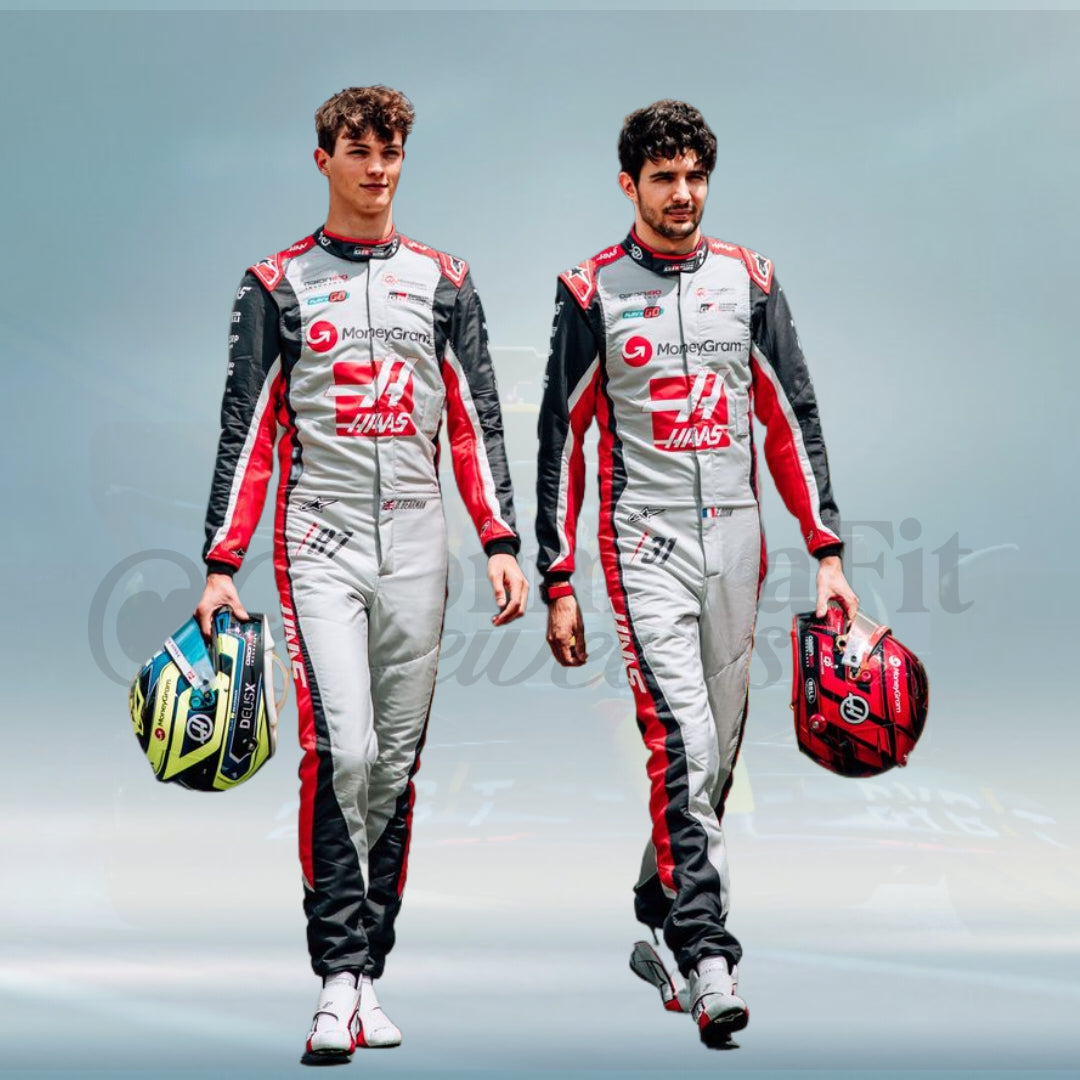 2025 Esteban Ocon Haas Team F1 Race Suit Canadian GP