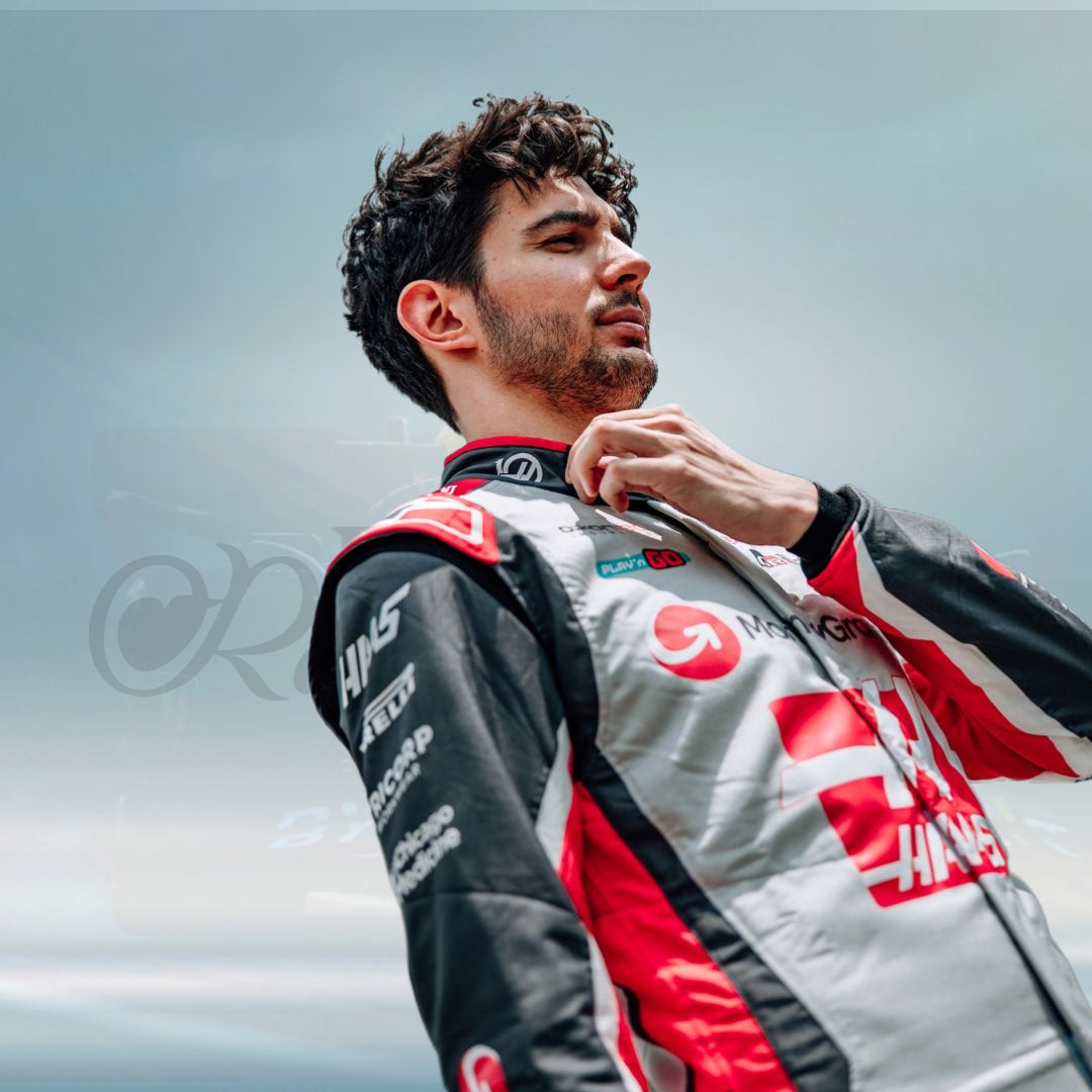2025 Esteban Ocon Haas Team F1 Race Suit Canadian GP
