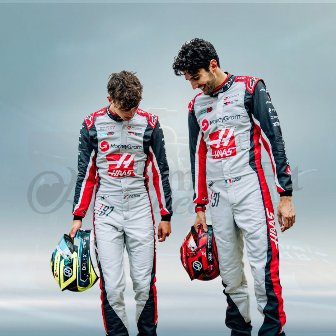 2025 Esteban Ocon Haas Team F1 Race Suit Canadian GP