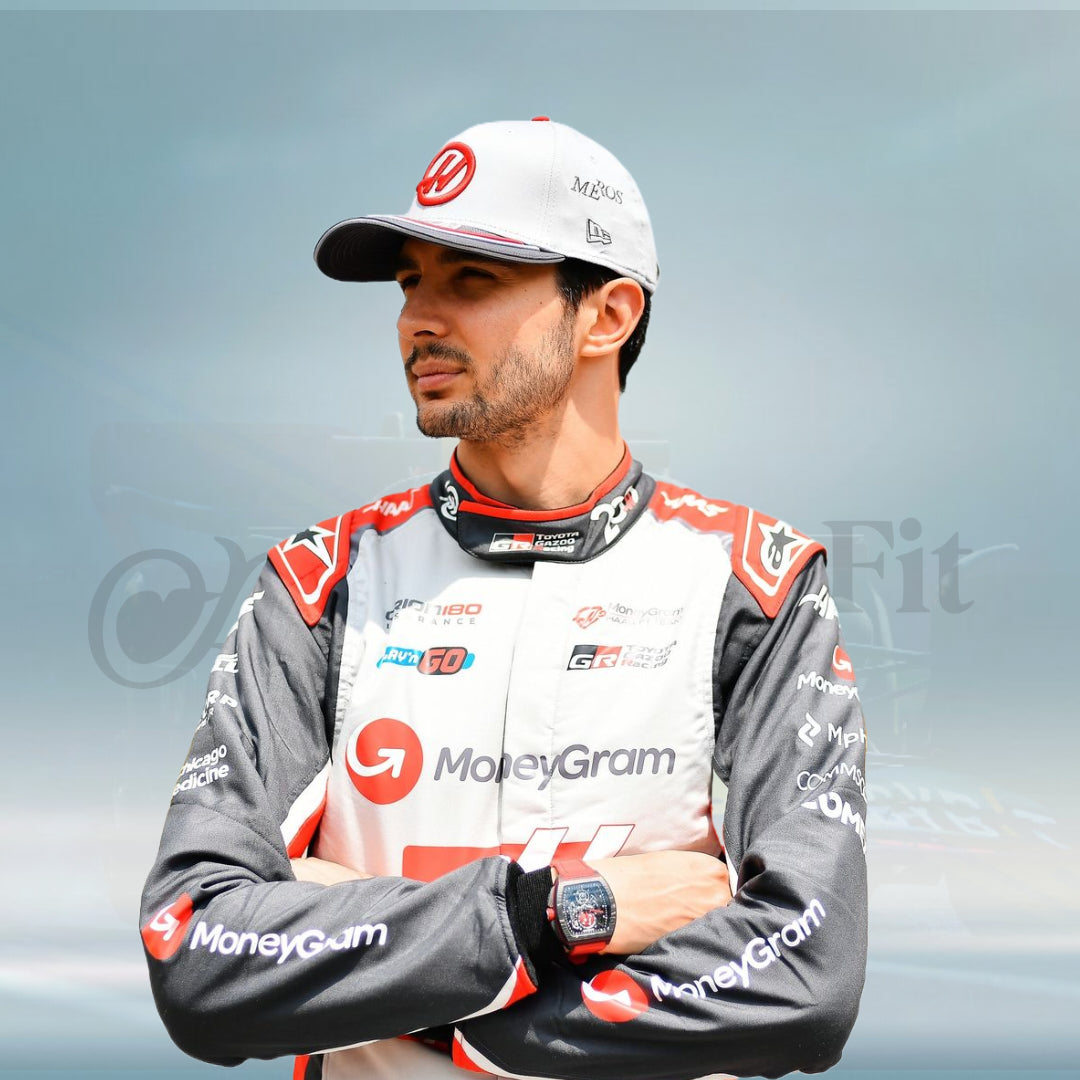 2025 Esteban Ocon Haas Team F1 Race Suit Canadian GP
