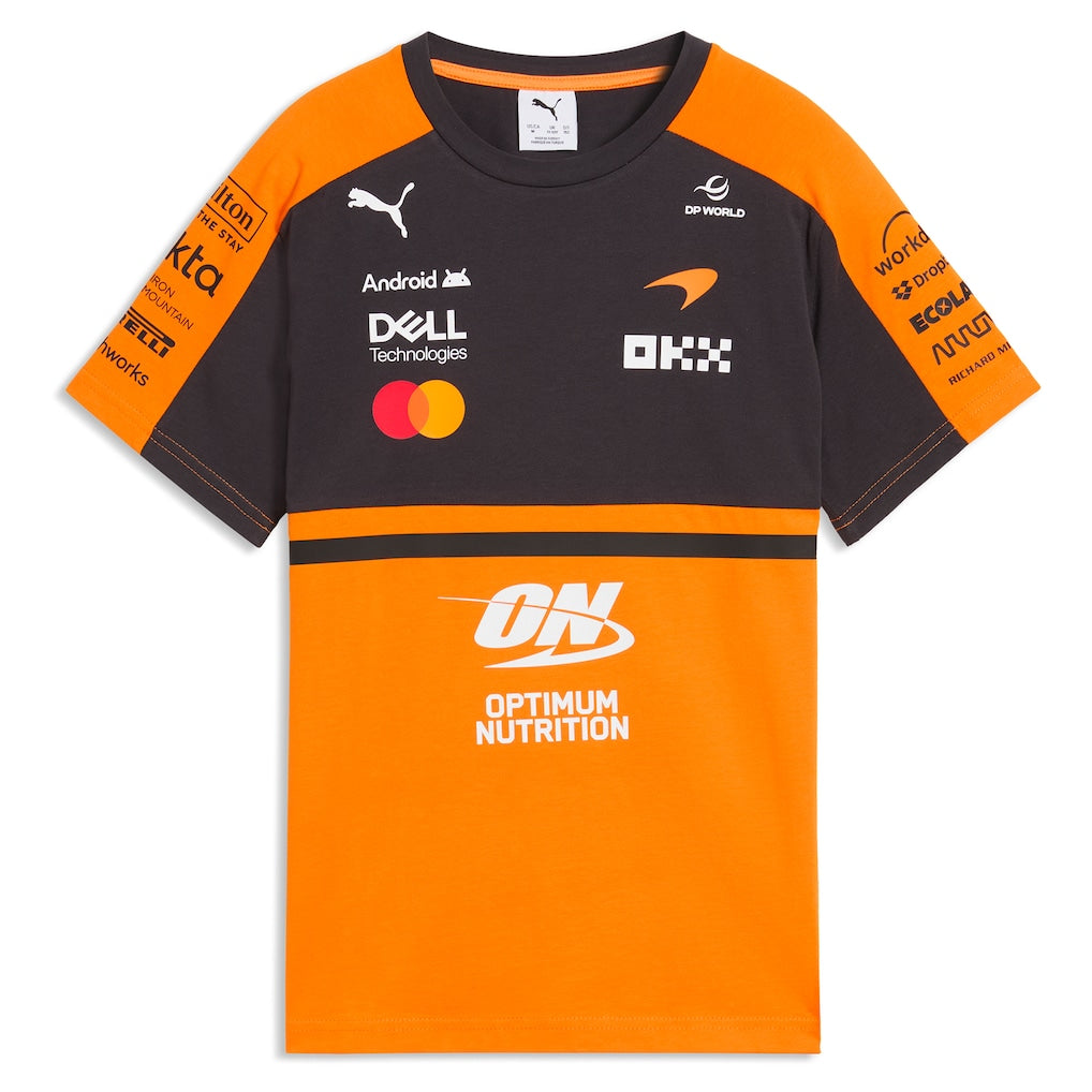 McLaren 2026 Team Set Up T-Shirt - Papaya - Kids