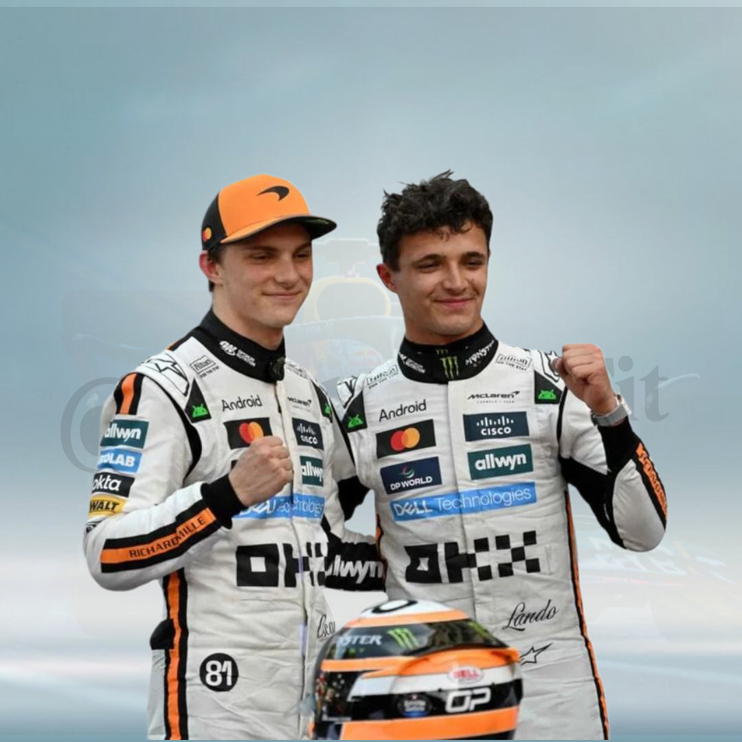 Lando Norris 2025 Monaco Grand Prix McLaren F1 Race Suit
