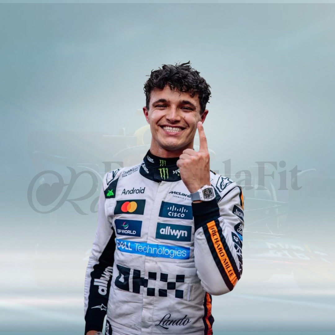 Lando Norris 2025 Monaco Grand Prix McLaren F1 Race Suit