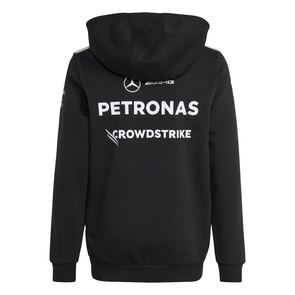 Mercedes AMG Petronas adidas F1 2026 Team Hoodie - Black - Kids