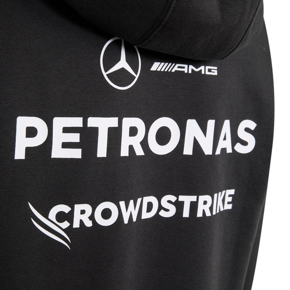 Mercedes AMG Petronas adidas F1 2026 Team Hoodie - Black - Kids