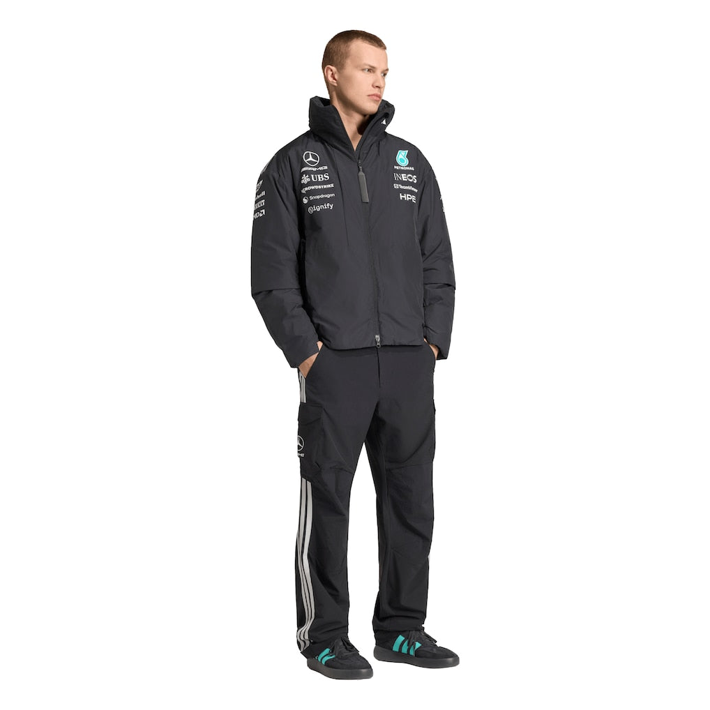 Mercedes AMG Petronas adidas F1 2026 Team Jacket - Black
